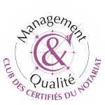 Membre du CLUB DES CERTIFIES du NOTARIAT